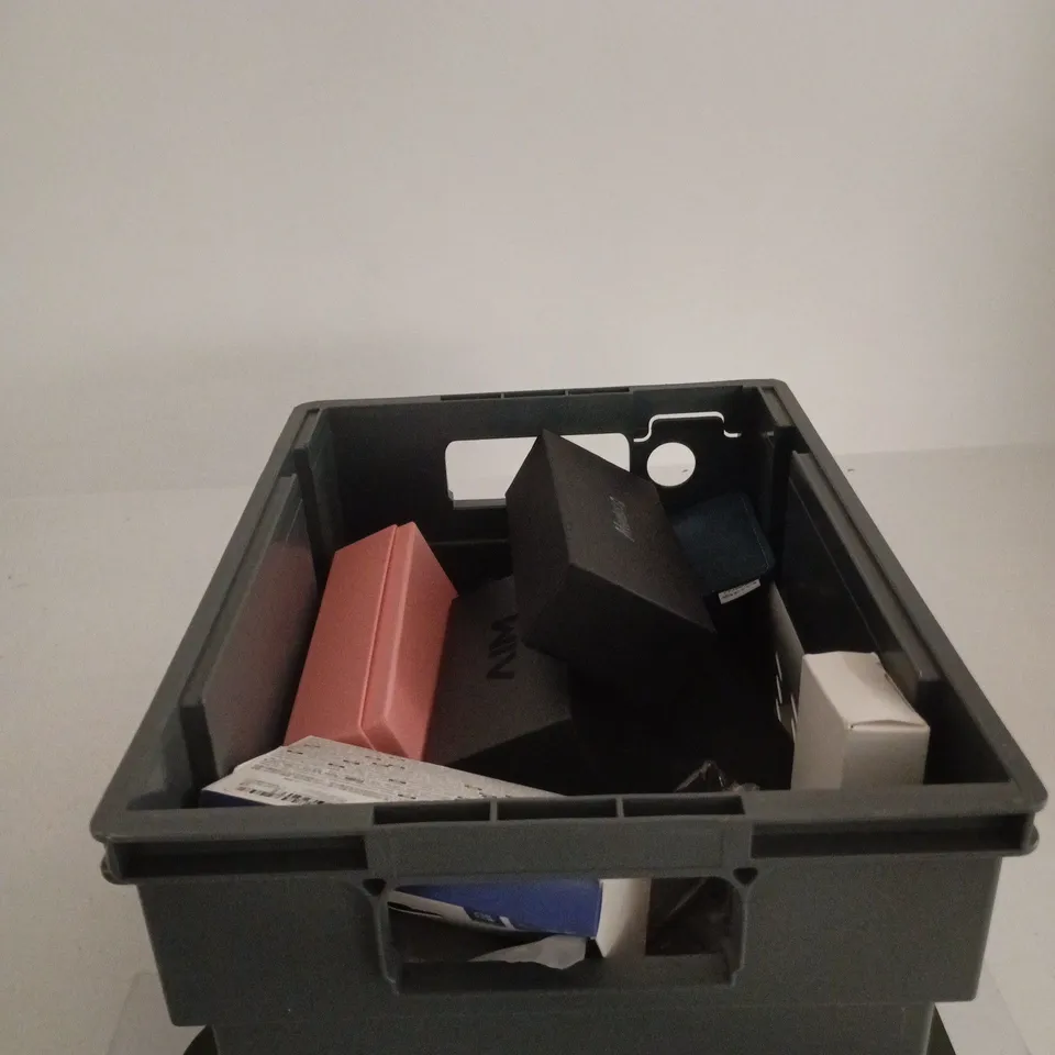 TOTE OF APPROXIMATELY 15 ASSORTED GLASSES/RELATED ITEMS TO INCLUDE MEELOOG, AIM, DECATHLON, MIU MIU ETC