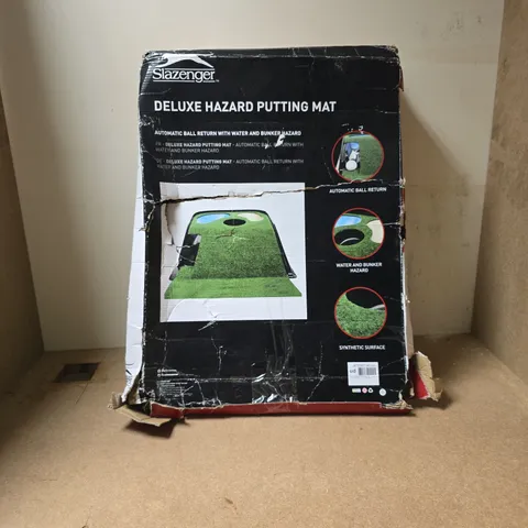 SLAZENGER DELUXE HAZARD PUTTING MAT