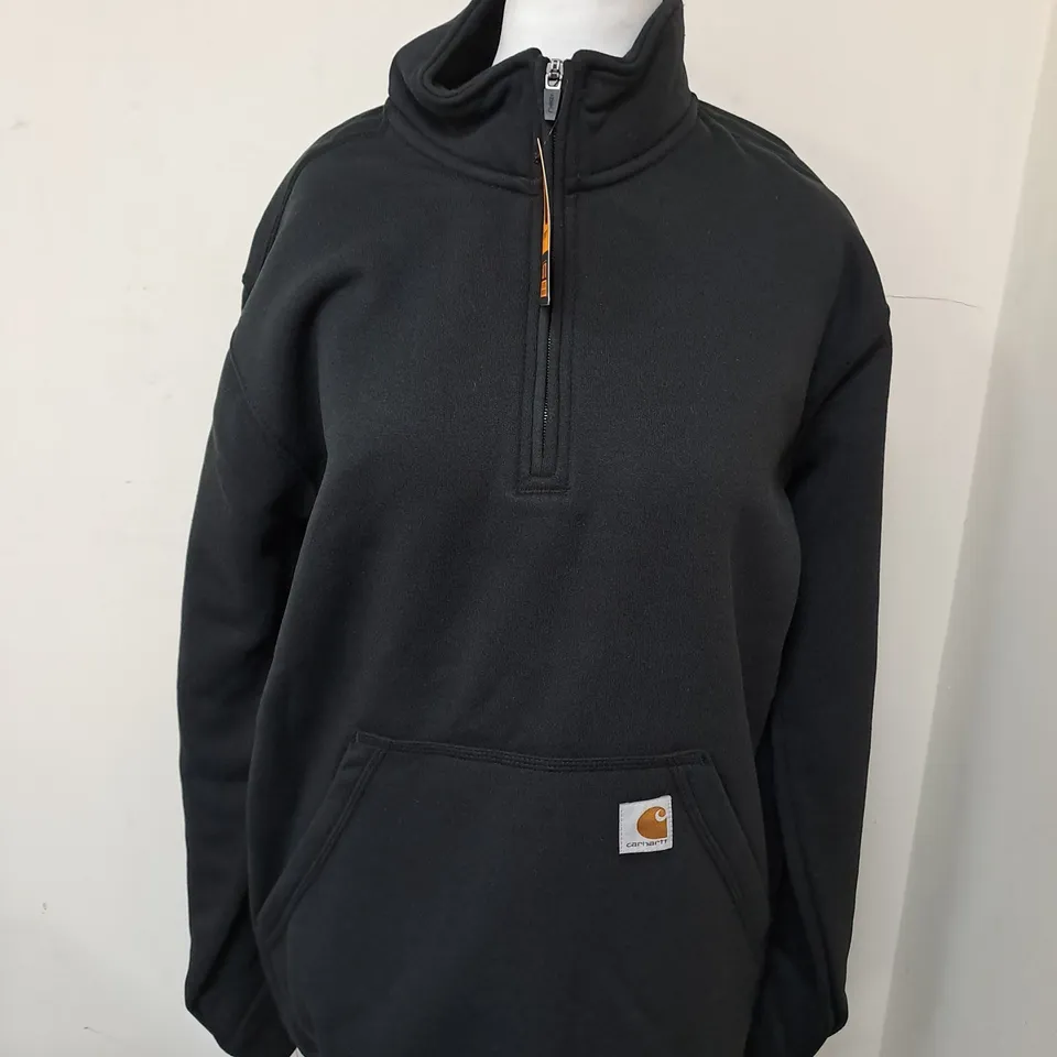 CARHARTT 1/2 ZIPPED FLEECE SIZE M