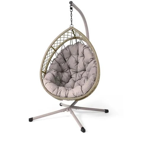 OUTLET MY GARDEN STORIES OSLO COLLAPSING HANGING EGG CHAIR