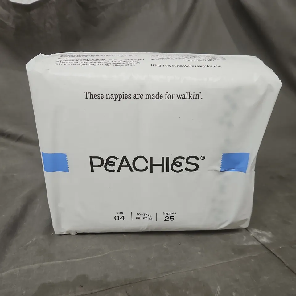 PEACHIES NAPPIES SIZE 04 – PACK OF 25