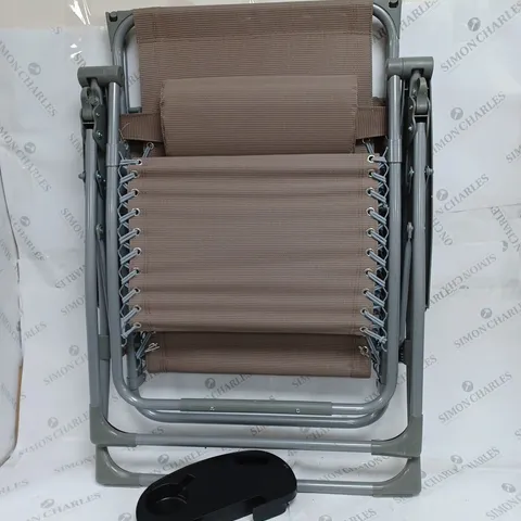 UNBRANDED BROWN & GREY DECK CHAIR