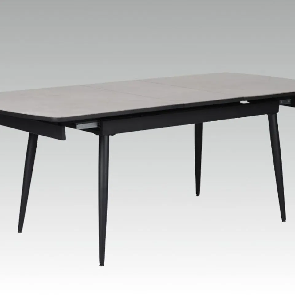 BOXED CASSINO 160CM AUTOMATIC EXTENSION DINING TABLE