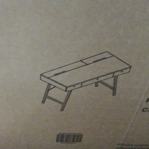BOXED TRIANON DESK IN WHITE 