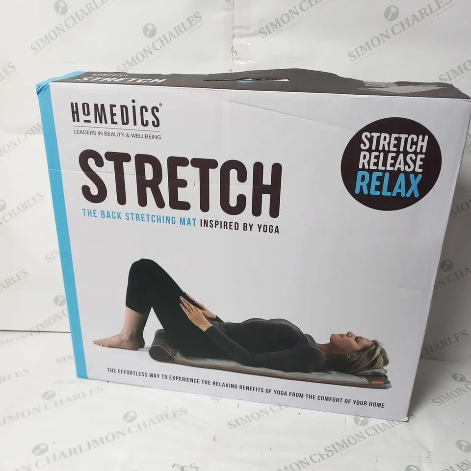 BOXED HOMEDICS STRETCH - ELECTRIC INFLATABLE YOGA MAT