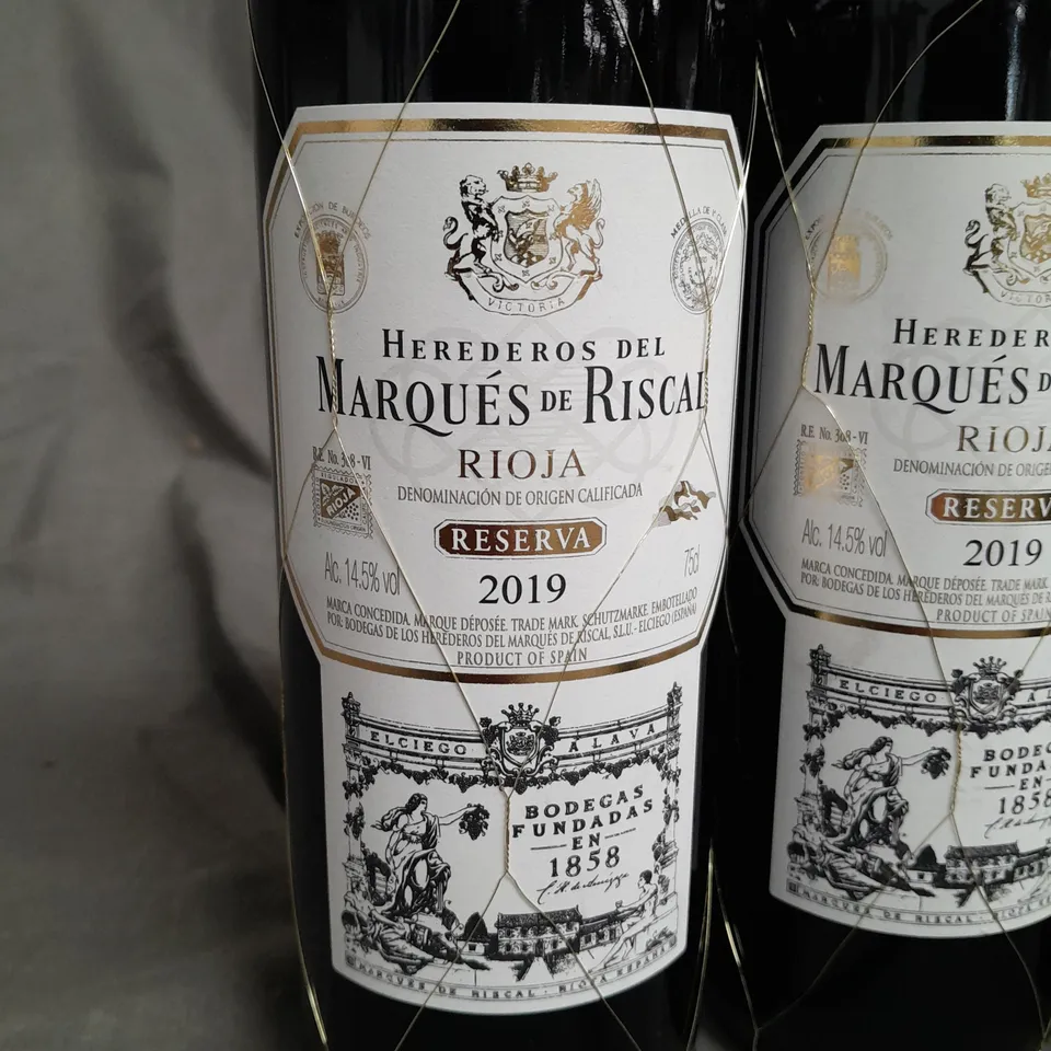 LOT OF 6 ASSORTED BOTTLES OF WINE TO INCLUDE LINTERDIT DE GUFFENS 2023, CHAPELLE DE POTENSAC MEDOC 2019 AND MARQUES DE RASCAL 2019