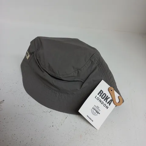 ROKA LONDON GREY BUCKET HAT