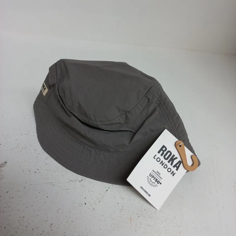 ROKA LONDON GREY BUCKET HAT