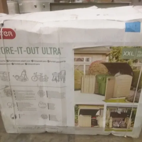 KETER STORE-IT-OUT ULTRA XXL 2000L OUTSIDE HORIZONTAL STORAGE BOX