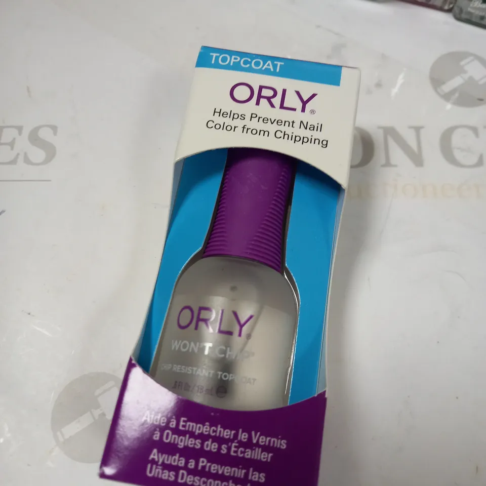 BARRY M NAIL POLISH ASSORTMENT WITH ORLY TOP COAT BUNDLE 8 GELLY HI SHINE COLOURS