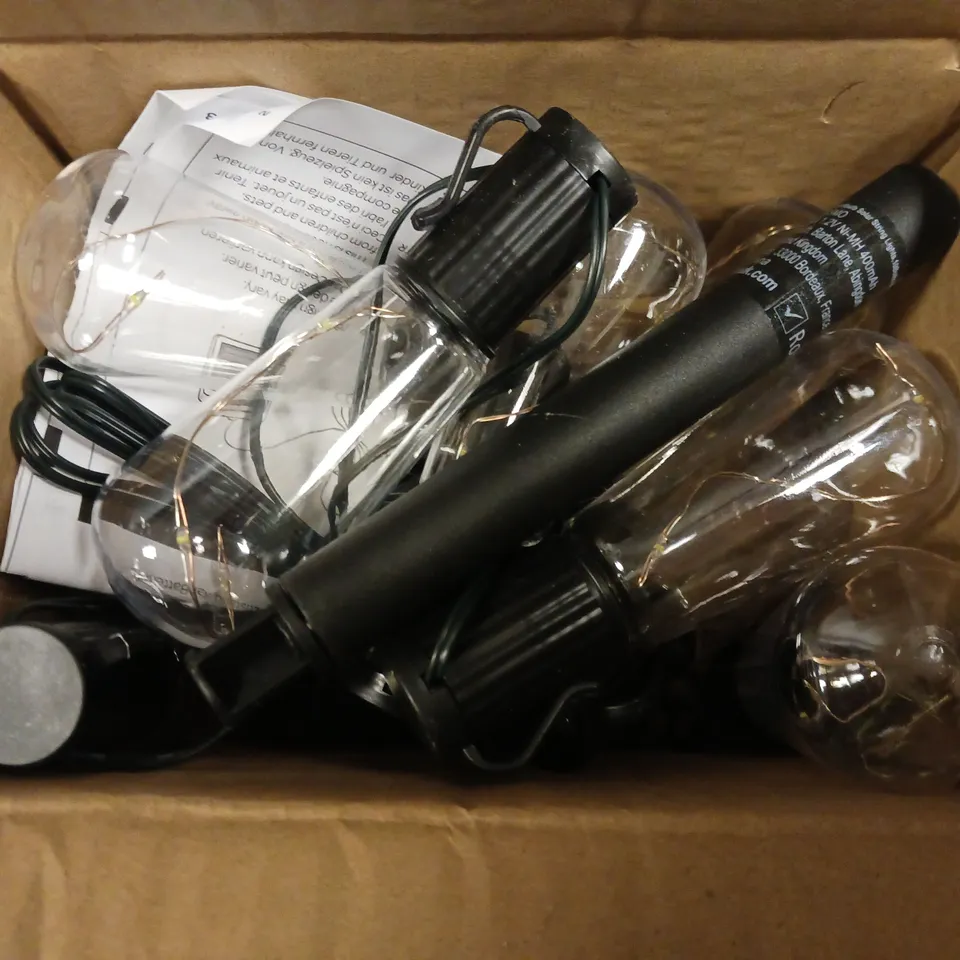 EUREKA SOLAR LIGHTBULB STRINGS RRP £22.99