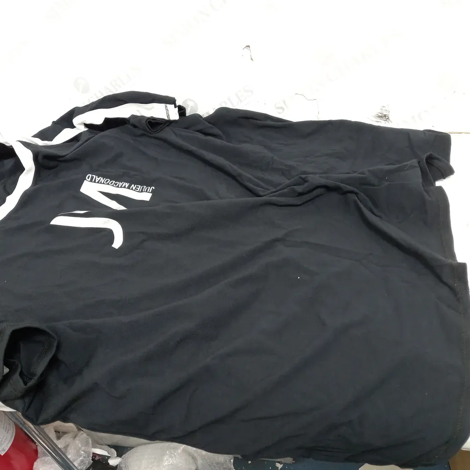 BLACK JULIEN MACDONALD SWEATSHIRT XL