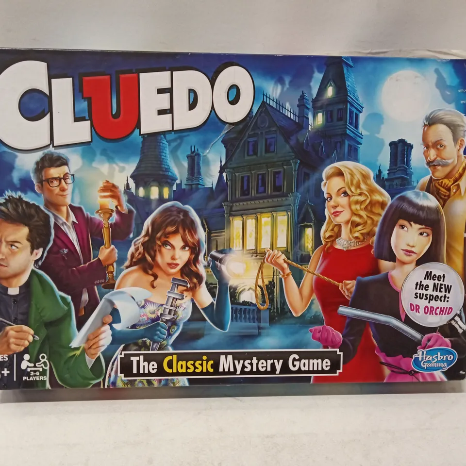 CLUEDO – THE CLASSIC MYSTERY GAME (HASBRO, BOXED BOARD GAME)