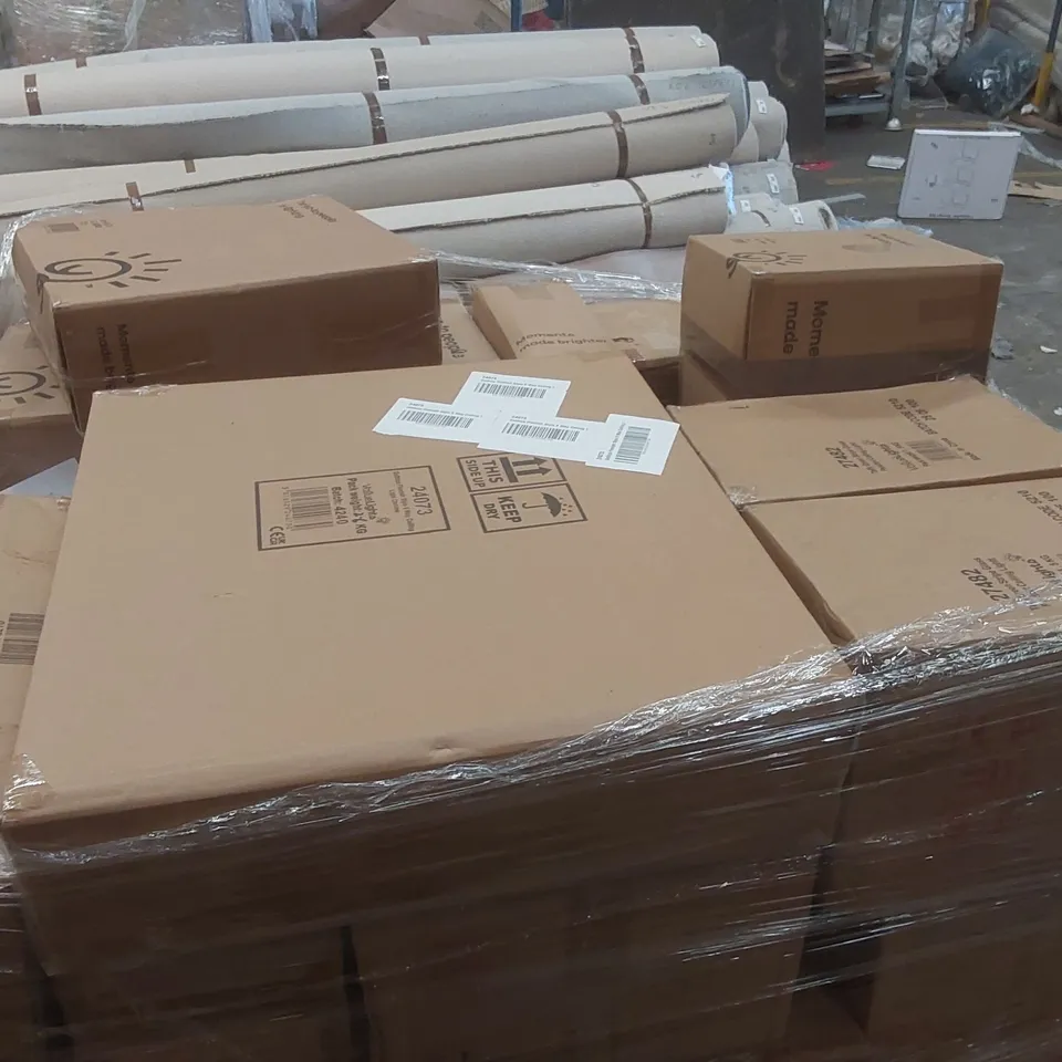 PALLET CONTAINING A VERY LARGE QUANTITY OF ASSORTED LIGHTING ITEMS