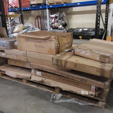 PALLET TO CONTAIN A LARGE ASSORTMENT OF FURNITURE PARTS 