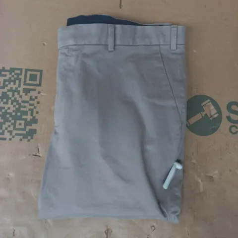 MOSS SLIM FIT TROUSERS IN LIGHT TAUPE SIZE 38R