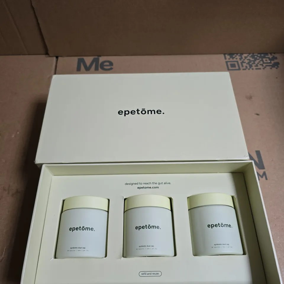 EPETÔME SYNBIOTIC DUAL CAP PROBIOTIC TRIO