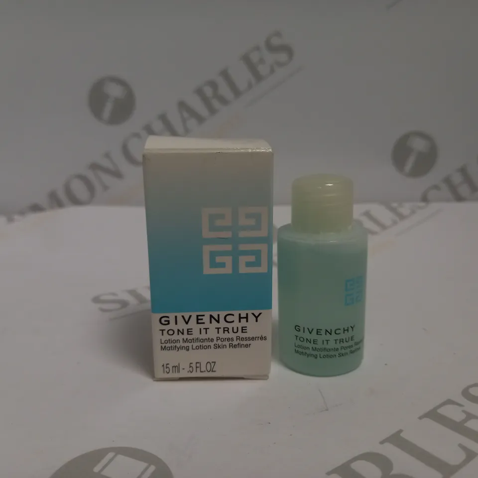APPROXIMATELY 11 X 15ML GIVENCHY TONE IT TURE MATIFYING LOTION SKIN REFINER SAMPLES 
