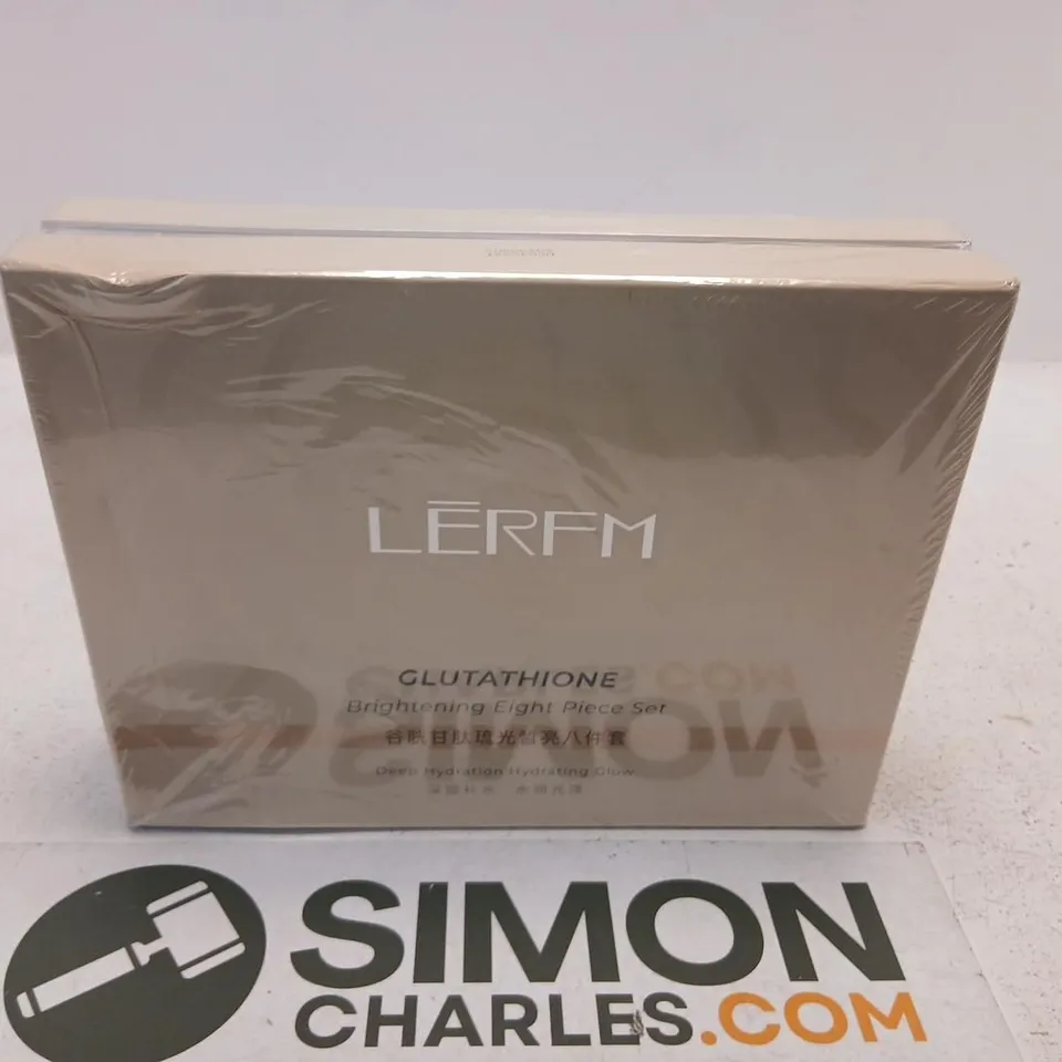 LERFM GLUTATHIONE BRIGHTENING EIGHT PIECE SET – BOXED