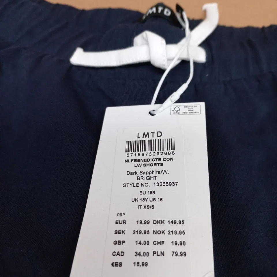 LMTD NAVY LW SHORTS – KIDS' DARK SAPPHIRE, UK 13Y (US 16, EU 158, IT XS/S)