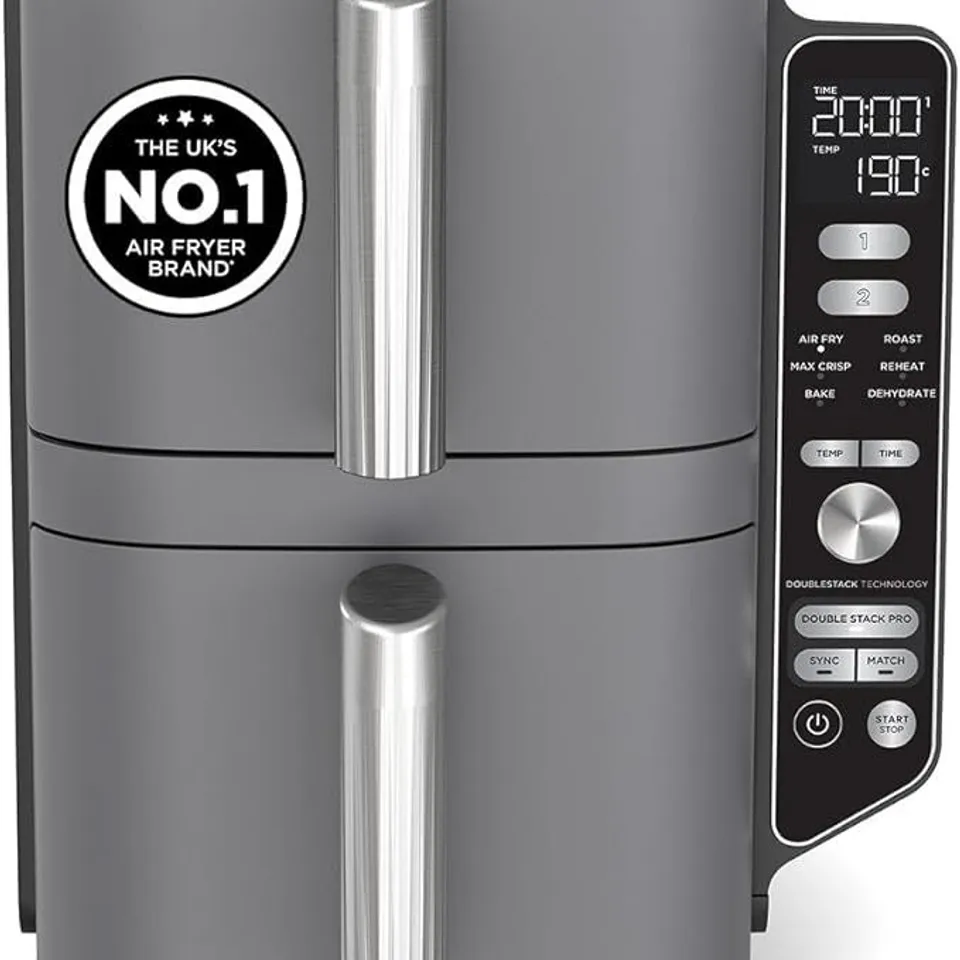 NINJA DOUBLE STACK 2-DRAWER AIR FRYER BOXED