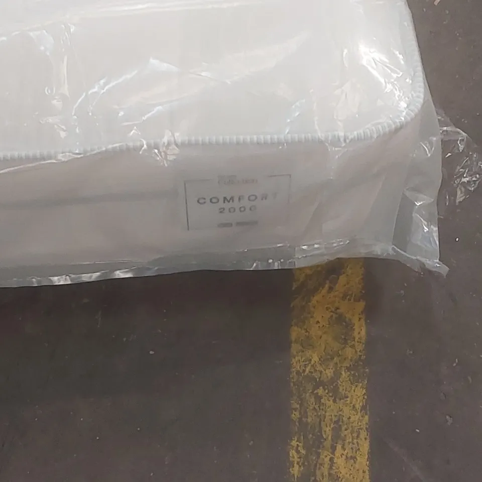 QUALITY BAGGED COMFORT 2000 4'6 DOUBLE MATTRESS