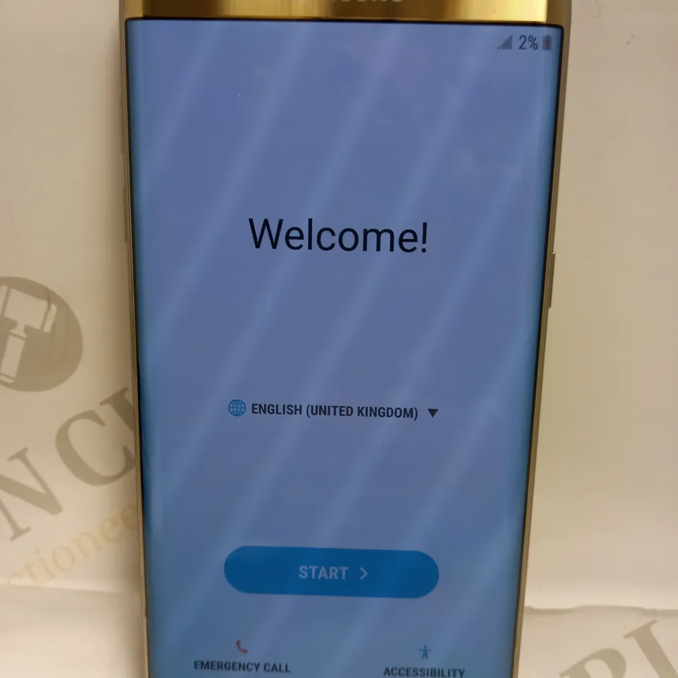 SAMSUNG GALAXY S7 EDGE MOBILE PHONE IN GOLD