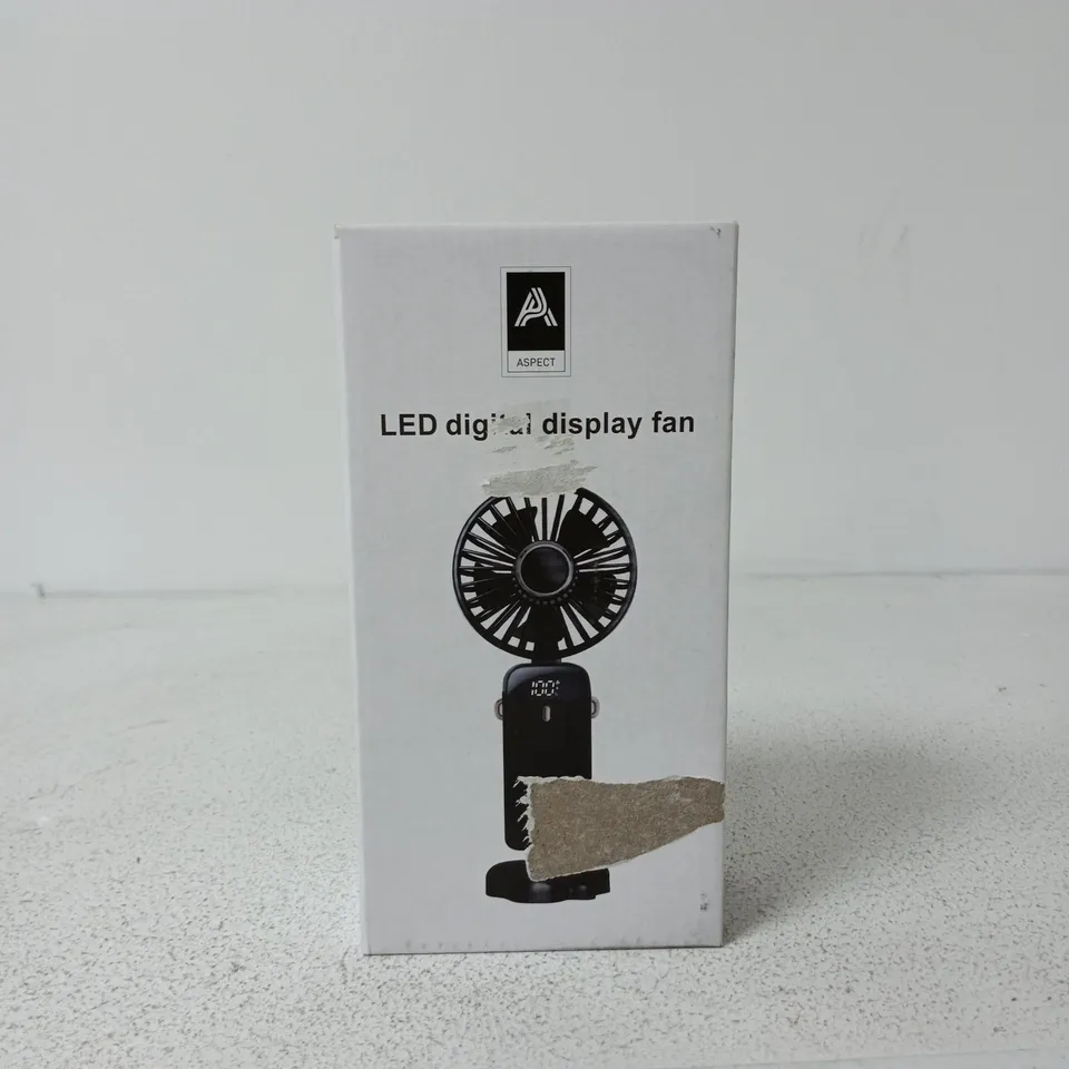 ASPECT LED DIGITAL DISPLAY FAN