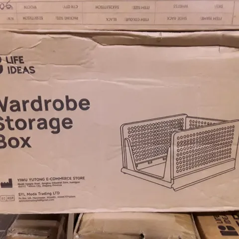 BOXED LIFE IDEAS WARDROBE STORAGE BOX