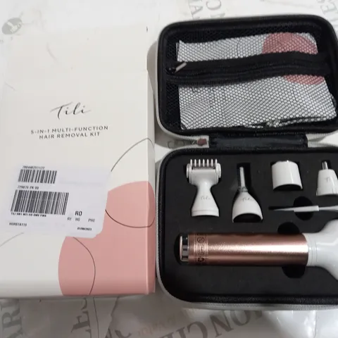 BOXED TILI 5-IN-1 MULTI-FUNCTIONAL HAIR REMOVAL KIT