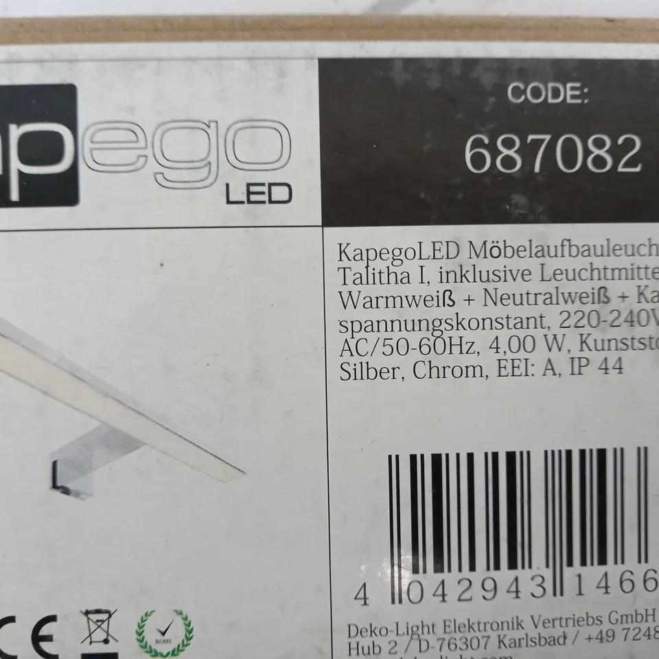 BOXED KAPEGO LED TALITHA I LED 1 LIGHT MIRROR LIGHT