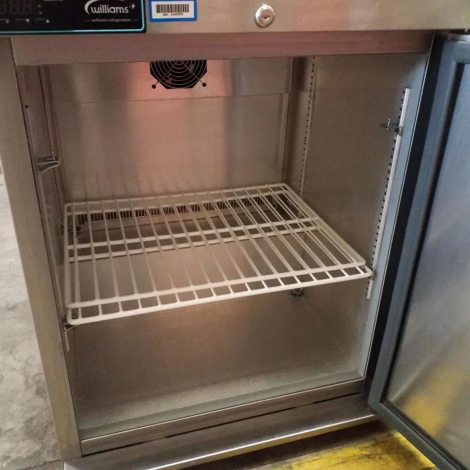 WILLIAMS HA135-SA SINGLE DOOR 135LTR UNDERCOUNTER REFRIGERATOR