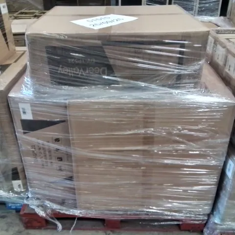 PALLET CONTAINING 5 DEERVALLEY DV-1P521 PEDESTAL BATHROOM SINK BASINS