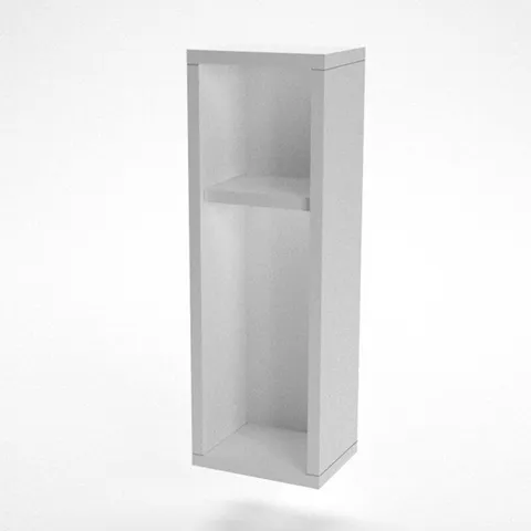 BOXED CARLE BEDSIDE TABLE