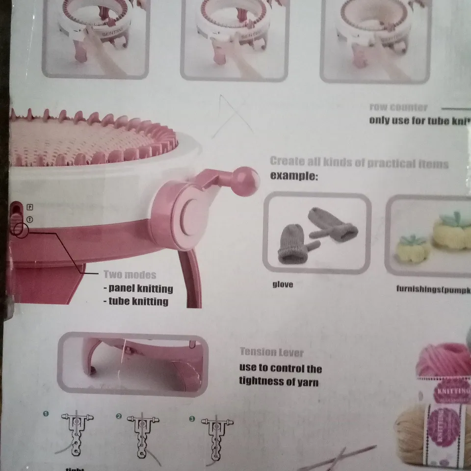 BOXED SENTRO KNITTING MACHINE 