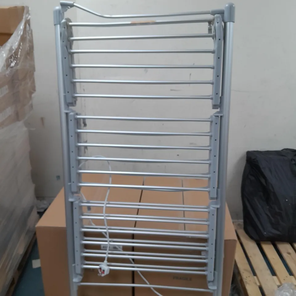 ORGANISED OPTIONS 3 TIER HEATED AIRER WITH 21M DRYING SPACE - COLLECTION ONLY