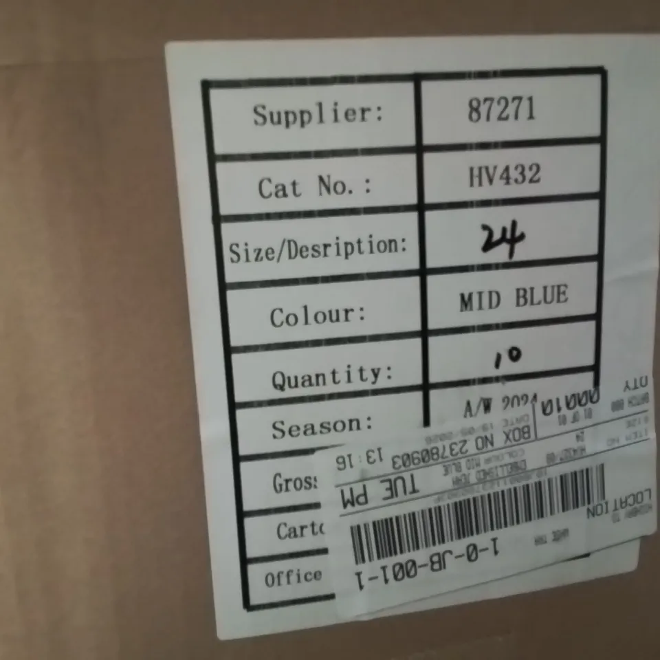 BOXED BRAND NEW APPROXIMATELY 10 SIMPLY BE JEANS BLUE SIZE 24