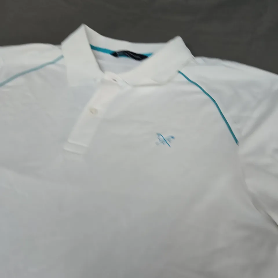 CREW CLOTHING COMPANY GOLF POLO SHIRT SIZE M 