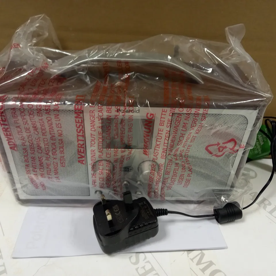 POLAROID BLUETOOTH DAB+/FM RADIO