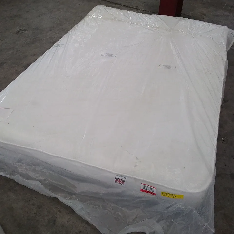 QUALITY BAGGED 4'6" DOUBLE HYBRID MEMORY FOAM MATTRESS
