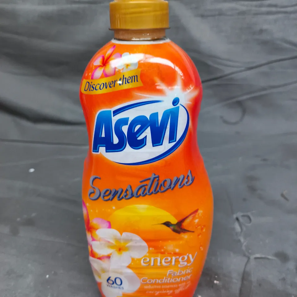ASEVI SENSATIONS ENERGY FABRIC CONDITIONER – 60 WASHES 