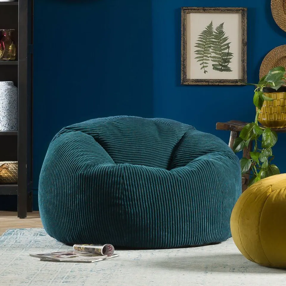 CLASSIC BEAN BAG UPHOLSTERY- TEAL GREEN