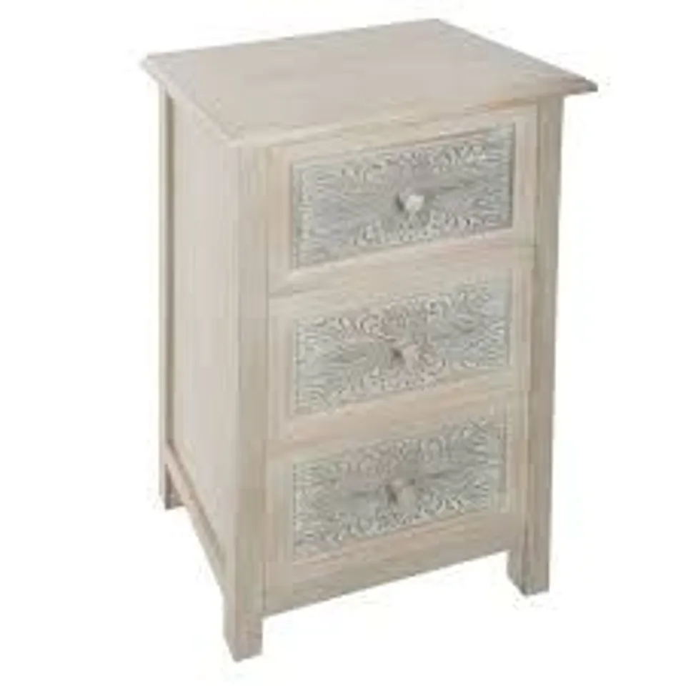 BOXED FELTEN 3 DRAWER CHEST
