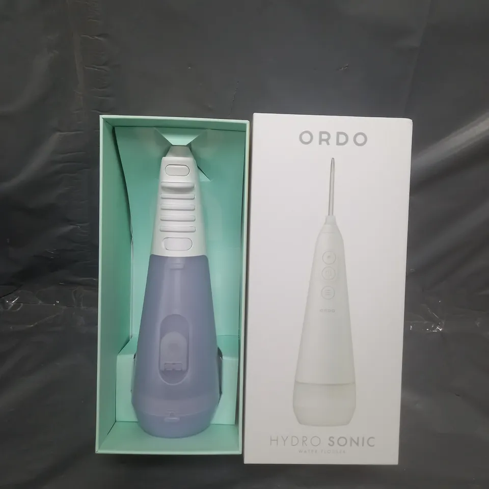 ORDO HYDRO SONIC+ WATER FLOSSER - WHITE/SILVER RRP £59.99