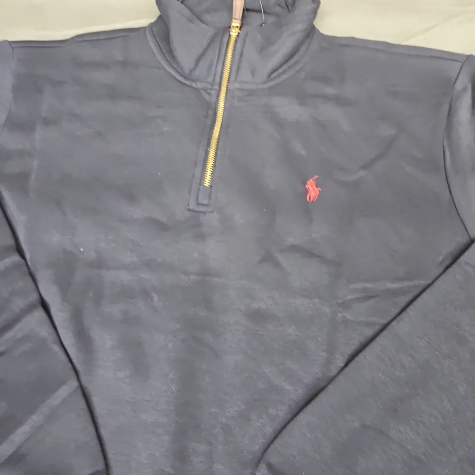 POLO RALPH LAUREN 1/4 ZIP FLEECE - SIZE XL