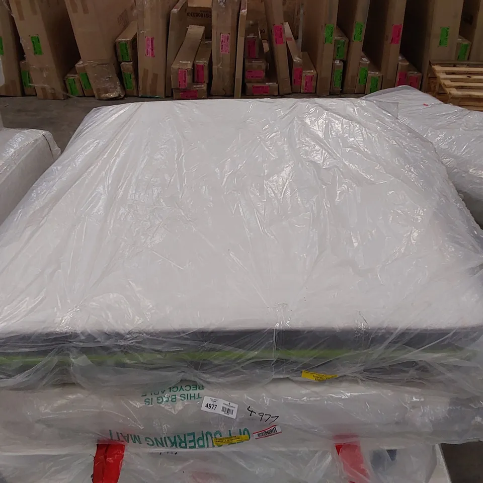 BAGGED STARLIGHT HYBRID FIBRE FOAM OPEN COIL 5' KINGSIZE MATTRESS 