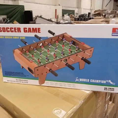 BOXED TABLE SOCCER GAME