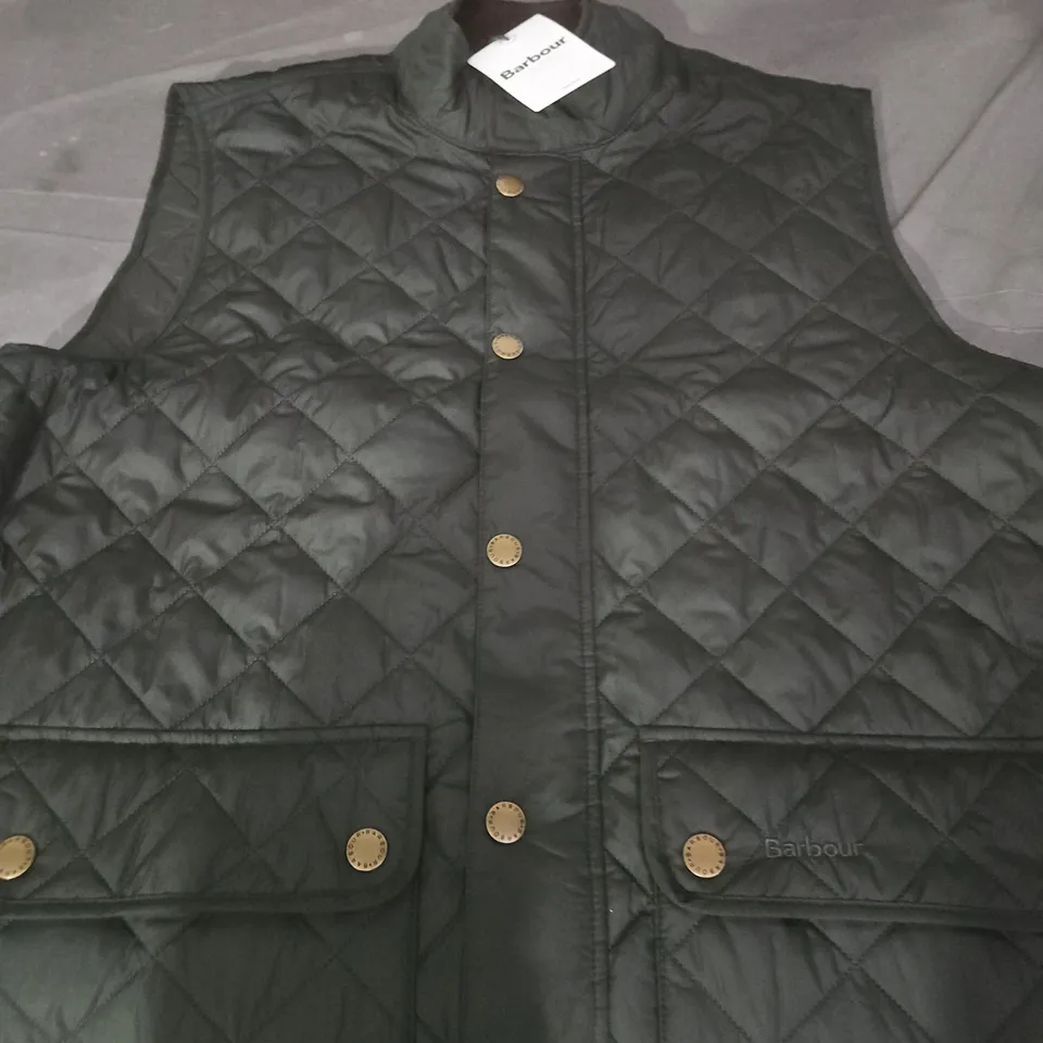 BARBOUR QUILTED GILET SIZE L