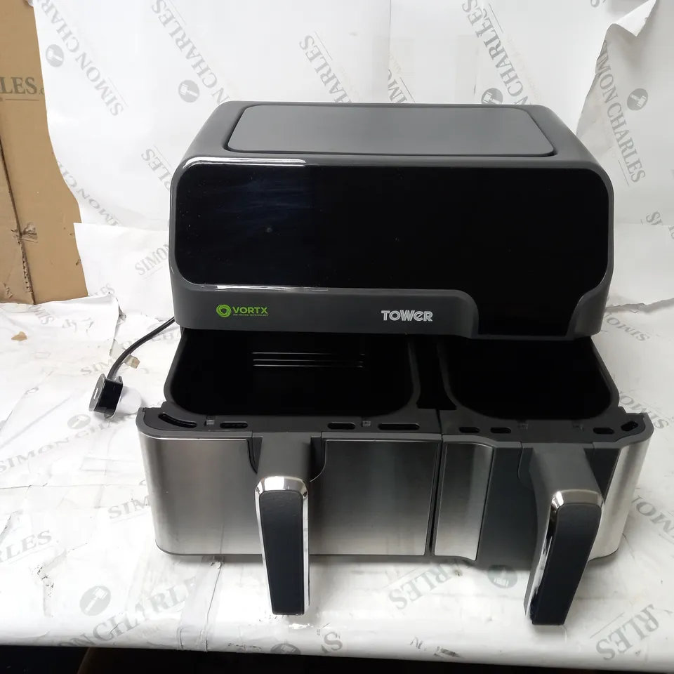 BOXED TOWER VORTEX T17099 ECO DUO DIGITAL AIRFRYER