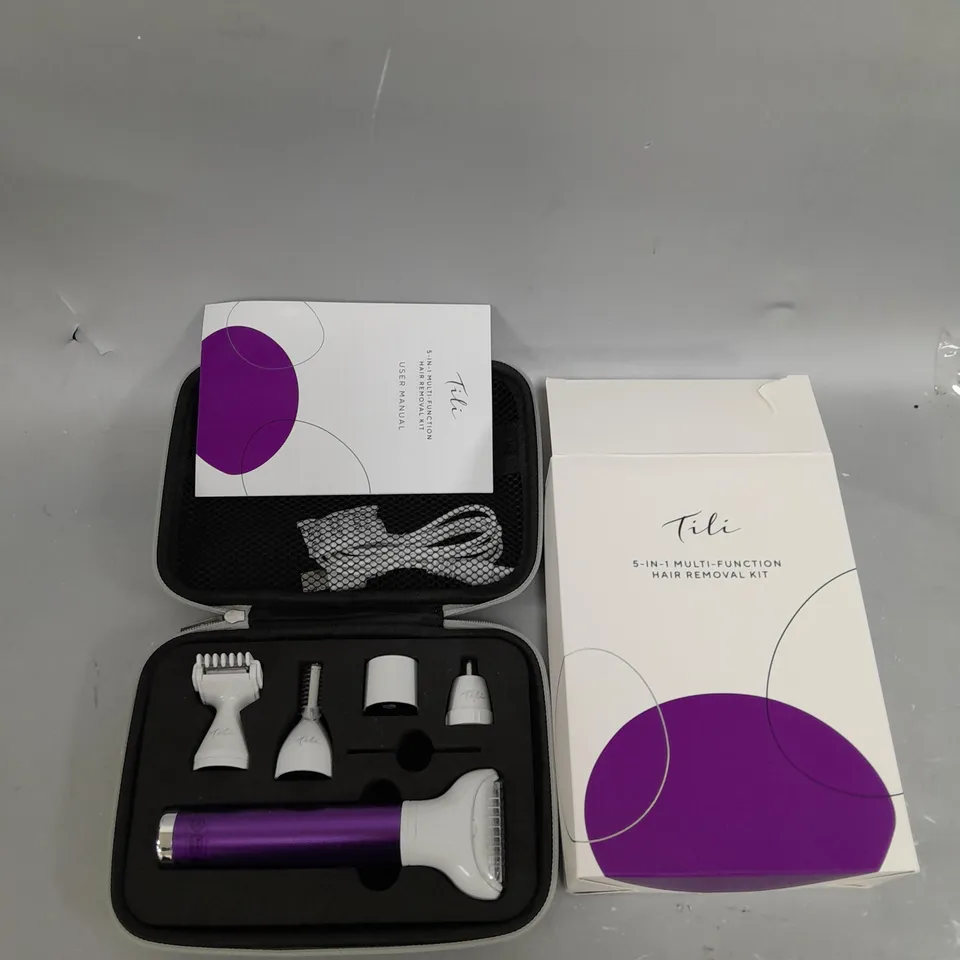 TILI 5-IN-1 MULTI-FUNCTION HAIR REMOVAL KIT 